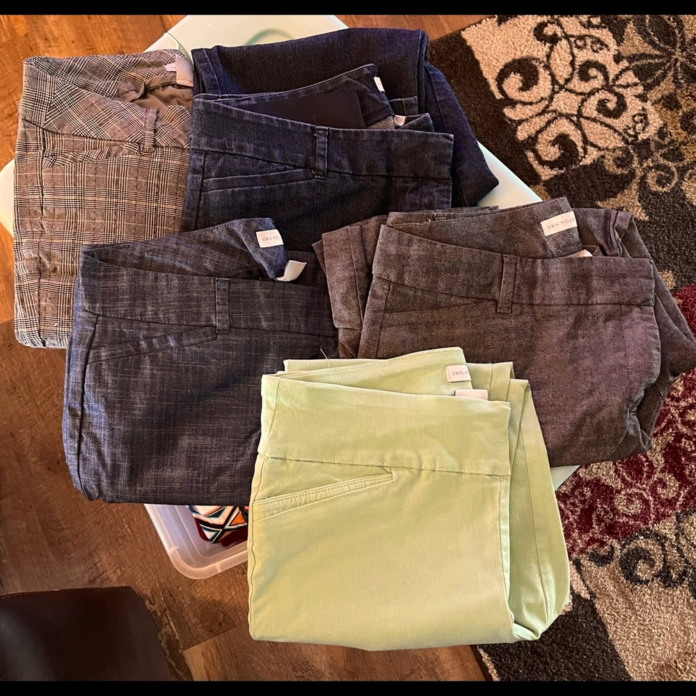 5 pair of Dress Pants Size 10